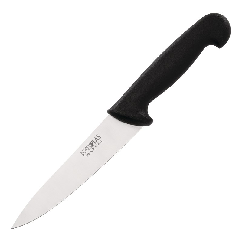 Couteau de cuisine Hygiplas noir 160mm